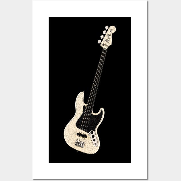 Electric Bass #1 Wall Art by corekah